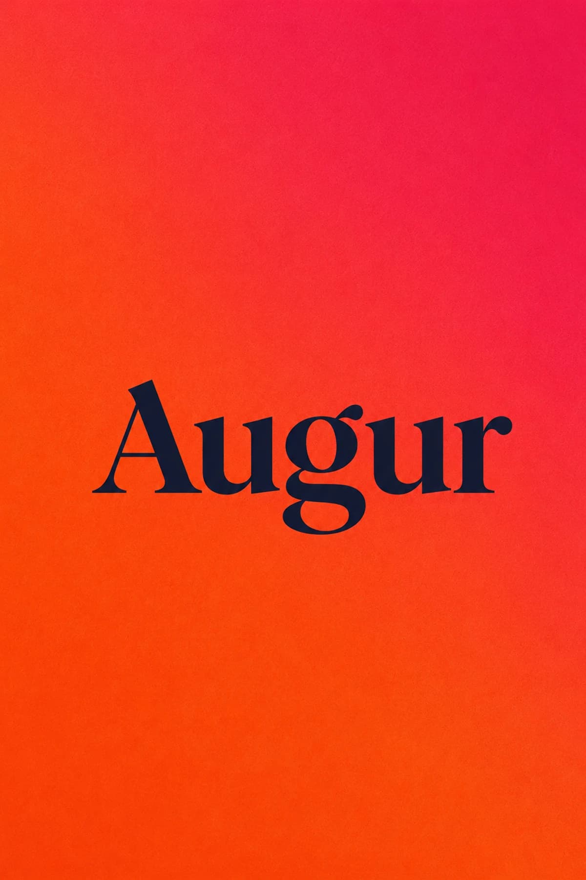 Augur - Where capital meets context. (Web Design)
