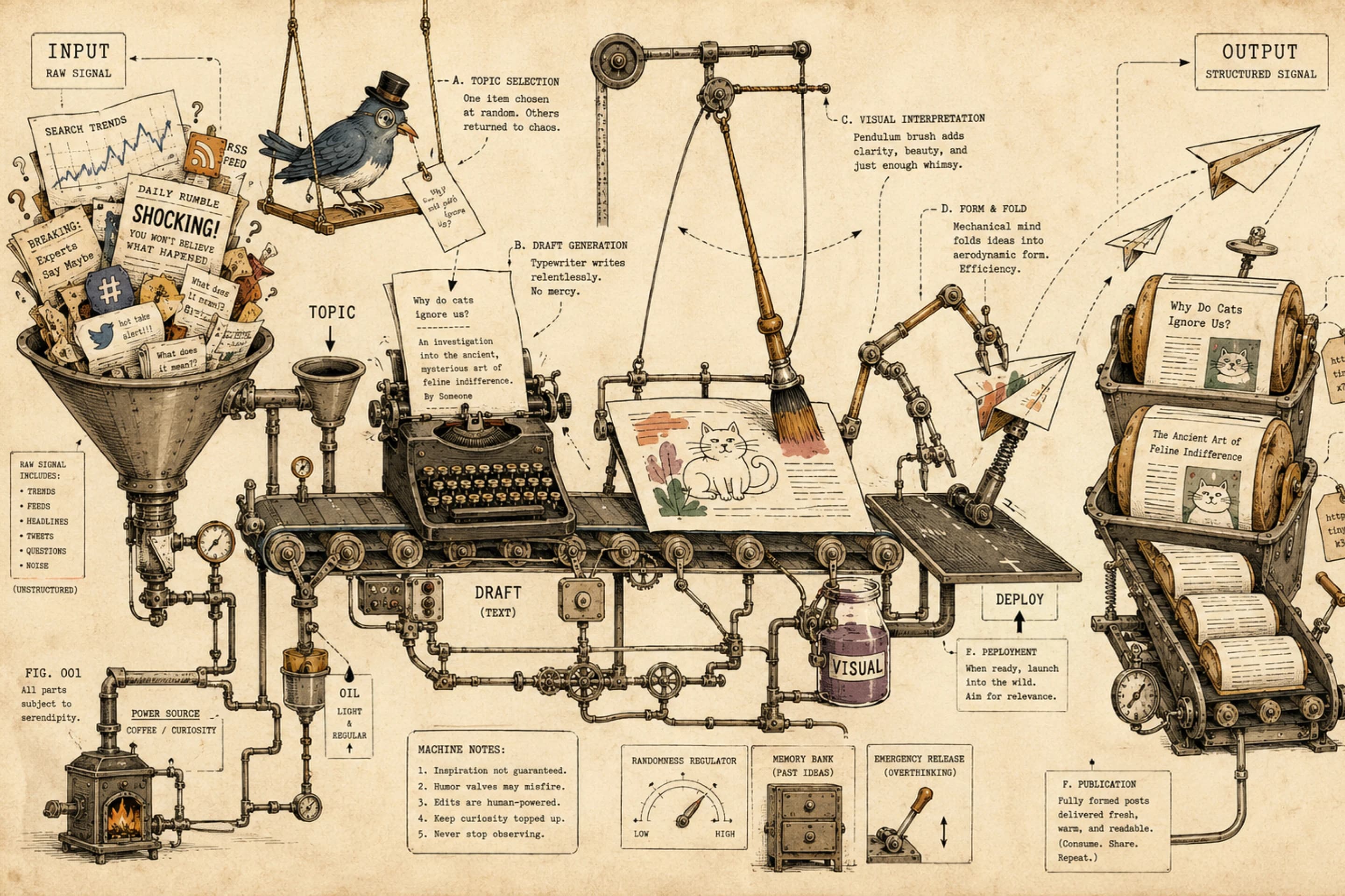 Autonomous Blog Publishing — detail 1