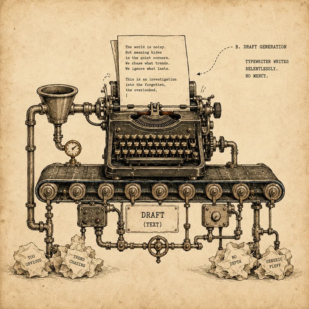 Autonomous Blog Publishing — detail 3